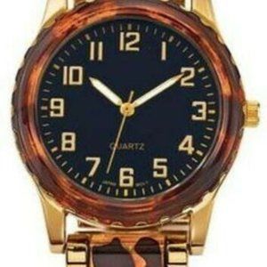 Modern Luxe Tortoise Link Watch